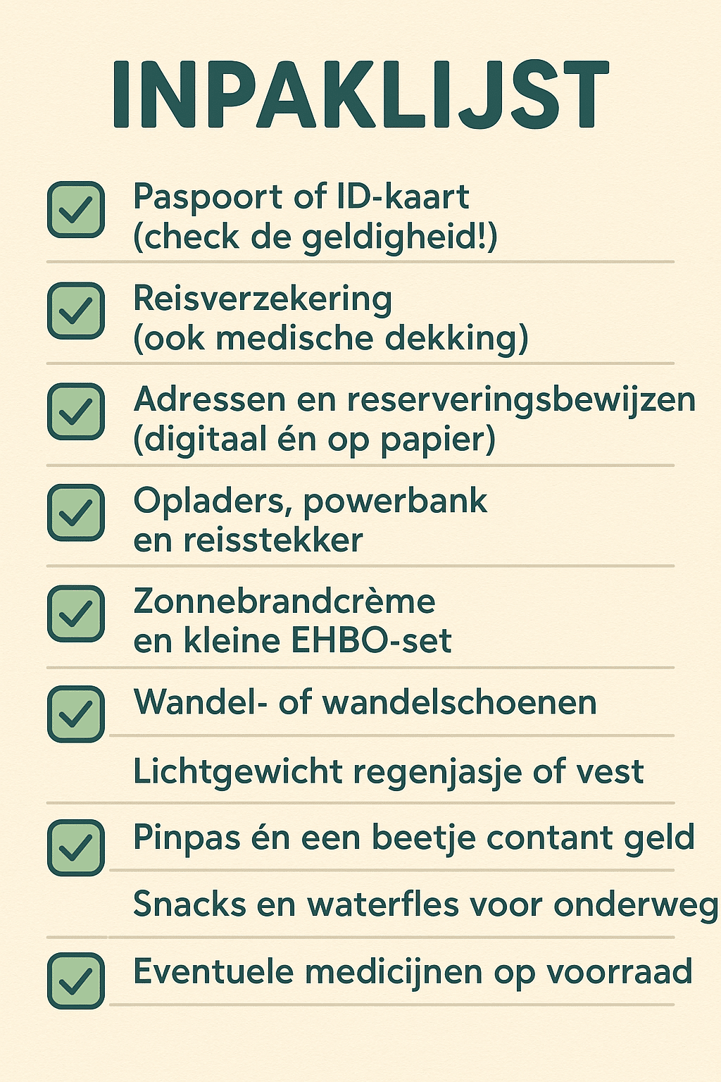 vakantie tips europa