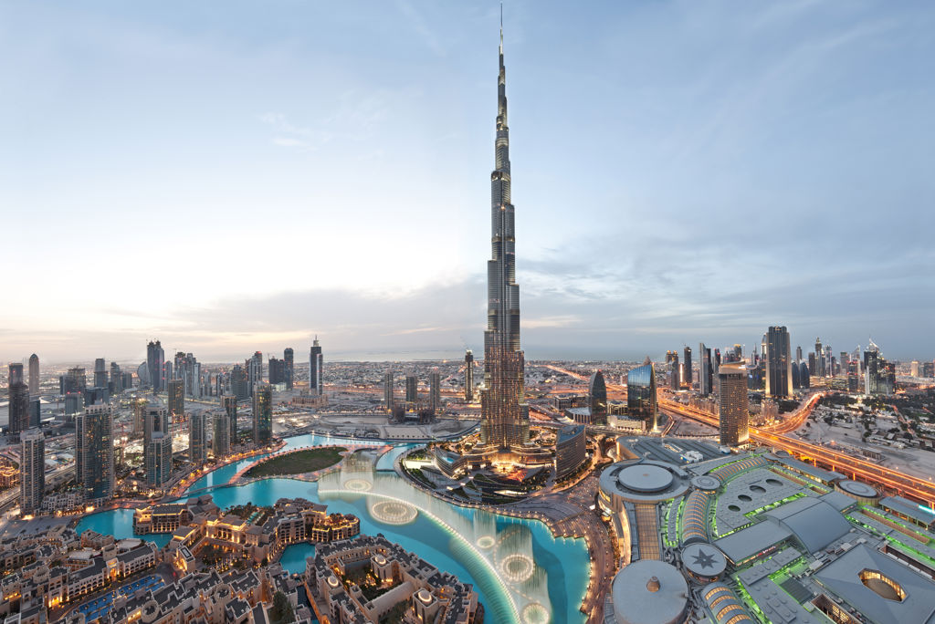 Burj Khalifa (Dusk) Panorama