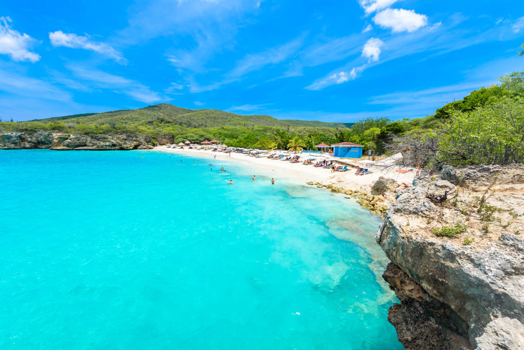 Grote,Knip,Beach,,Curacao,,Netherlands,Antilles,-,Paradise,Beach,On