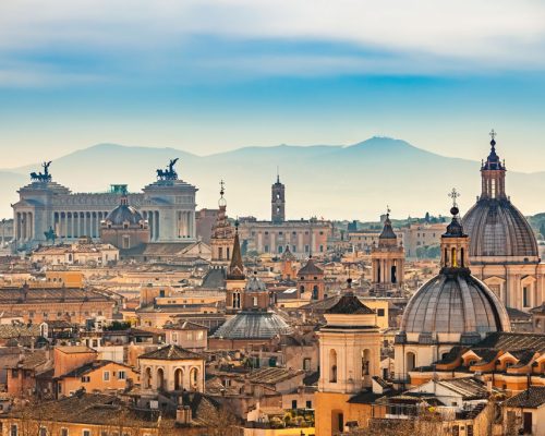 View,Of,Rome,From,Castel,Sant'angelo