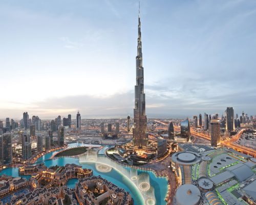 Burj Khalifa (Dusk) Panorama