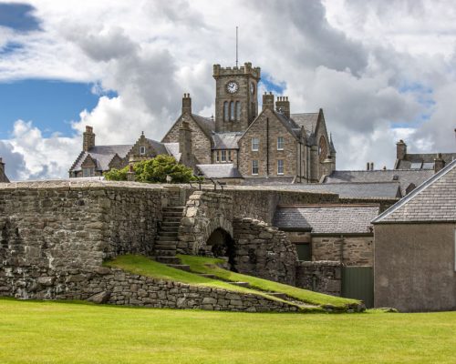 Lerwick,,Shetland,,Scotland,,United,Kingdom.,View,Of,The,Old,Lerwick,