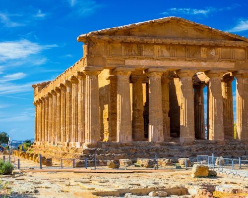 Valley,Of,The,Temples,(valle,Dei,Templi),,The,Temple,Of