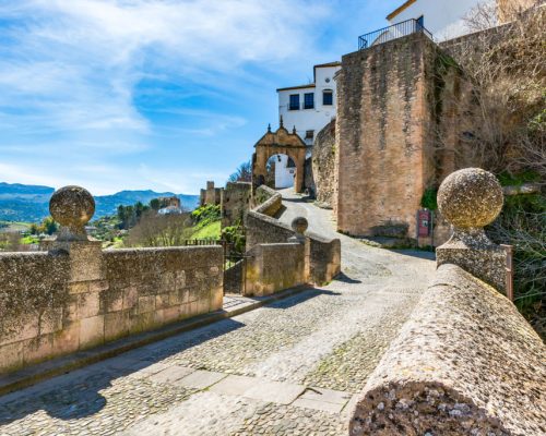 Ronda,,Spain:,The,Arch,Of,Philip,(felipe),V,,Built,In
