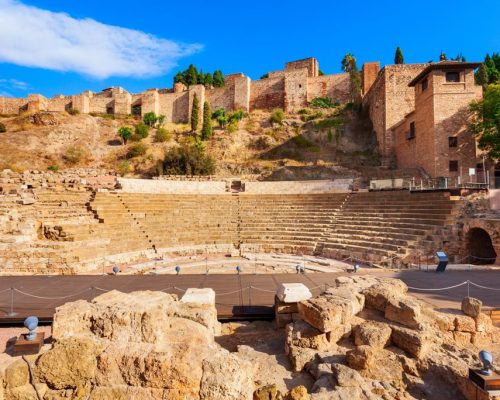 The,Roman,Theater,Of,Malaga,Or,Teatro,Romano,De,Malaga