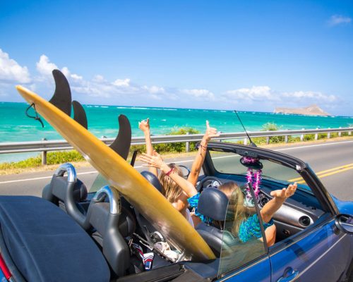 Road,Trip,Travel,-,Girls,Driving,Car,In,Freedom.,Happy