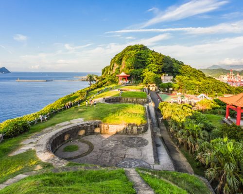 Landscape,View,Of,The,Beautiful,Keelung,Islet,And,Port,From