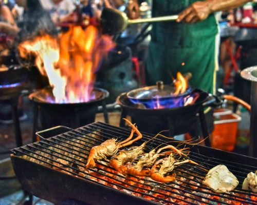 Chinese,Street,Food,Sold,In,Bangkok,Chinatown.