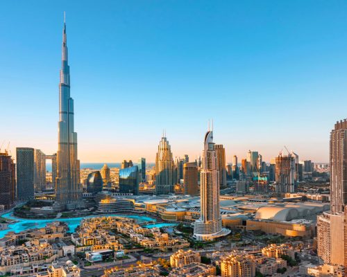 Dubai,City,Center,View,,United,Arab,Emirates