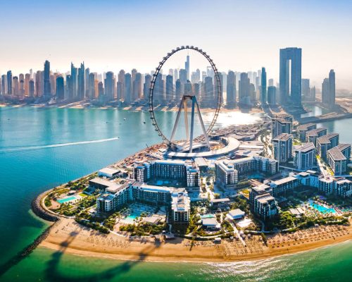 Bluewaters,Island,And,Ain,Dubai,Ferris,Wheel,On,In,Dubai,