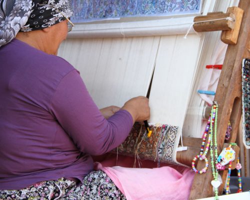 A,Woman,At,The,Loom